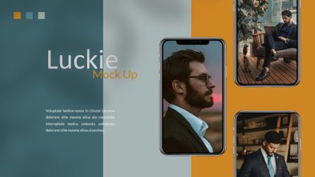 Luckie - Creative Professional Business Google Slides Template, 幻灯片 27, 08447, 演示模板 — PoweredTemplate.com