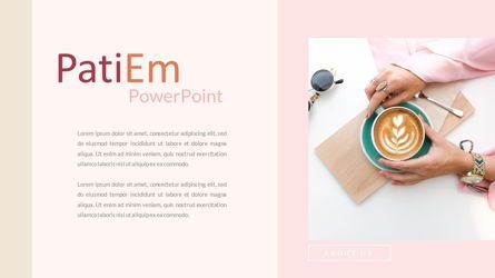 Patiem - Creative Professional Business PowerPoint Template, Diapositiva 3, 08452, Plantillas de presentación — PoweredTemplate.com