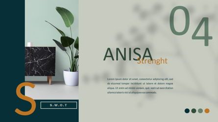 Anisa - Creative Professional Business PowerPoint Template, 슬라이드 13, 08459, 프레젠테이션 템플릿 — PoweredTemplate.com