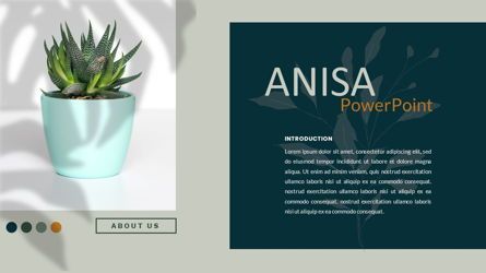 Anisa - Creative Professional Business PowerPoint Template, Diapositiva 3, 08459, Plantillas de presentación — PoweredTemplate.com