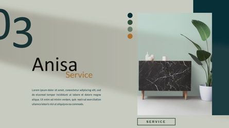 Anisa - Creative Professional Business PowerPoint Template, Diapositive 9, 08459, Modèles de présentations — PoweredTemplate.com