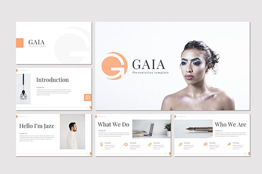 Gaia - Powerpoint Template, Slide 2, 08510, Presentation Templates — PoweredTemplate.com