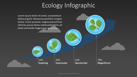 Ecology Concept Infographic, Deslizar 2, 08511, Infográficos — PoweredTemplate.com