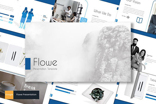 Flowe - Google Slides Template, Google幻灯片主题, 08513, 演示模板 — PoweredTemplate.com