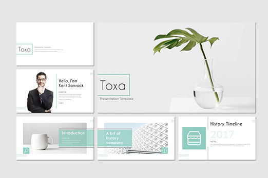 Toxa - Google Slides Template, スライド 2, 08519, プレゼンテーションテンプレート — PoweredTemplate.com