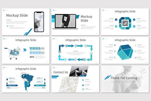 Reveal - PowerPoint Template, Slide 5, 08521, Presentation Templates — PoweredTemplate.com