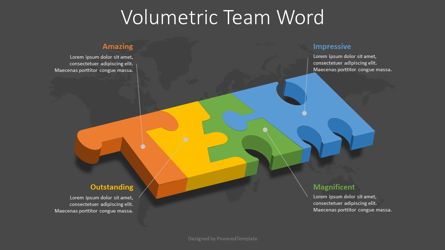 Team Word Puzzle Pieces, Slide 2, 08522, Infographics — PoweredTemplate.com