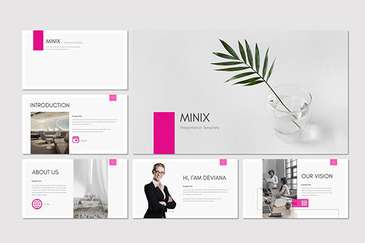 Minix - Keynote Template, Diapositiva 2, 08531, Plantillas de presentación — PoweredTemplate.com