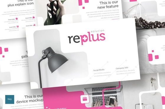 Replus - Google Slides Template, Googleスライドのテーマ, 08544, プレゼンテーションテンプレート — PoweredTemplate.com