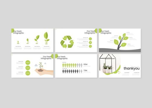 Organic - PowerPoint Template, Diapositiva 5, 08548, Plantillas de presentación — PoweredTemplate.com