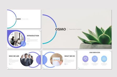 Osmo - Google Slides Template, スライド 2, 08560, プレゼンテーションテンプレート — PoweredTemplate.com