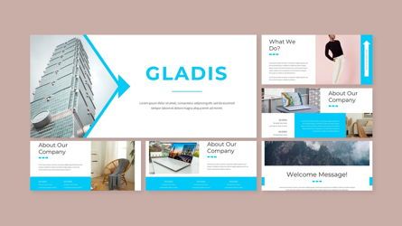 Gladis - Business Google Slides, Slide 2, 08585, Business Models — PoweredTemplate.com