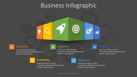 Business Infographic, Slide 2, 08596, Infographics — PoweredTemplate.com