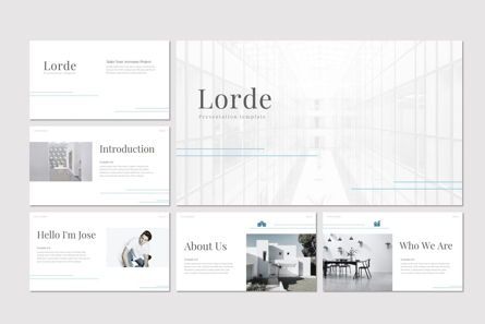 Lorde - Google Slides Template, Dia 2, 08598, Presentatie Templates — PoweredTemplate.com