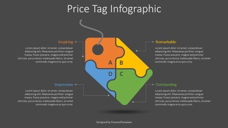 Price Tag Infographic, Deslizar 2, 08605, Infográficos — PoweredTemplate.com