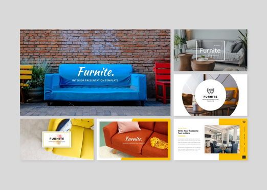 Furnite - Interior Design Keynote Template, Slide 2, 08645, Business Models — PoweredTemplate.com