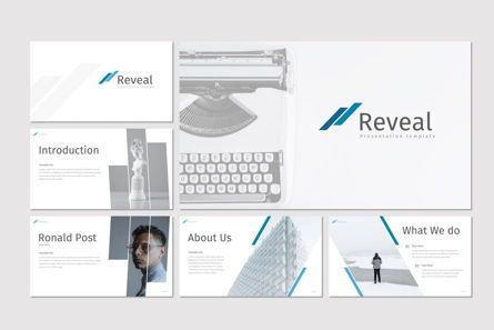 Reveal - Keynote Template, Diapositiva 2, 08651, Plantillas de presentación — PoweredTemplate.com