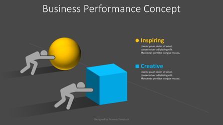 Business Performance Concept, Dia 2, 08776, Infographics — PoweredTemplate.com