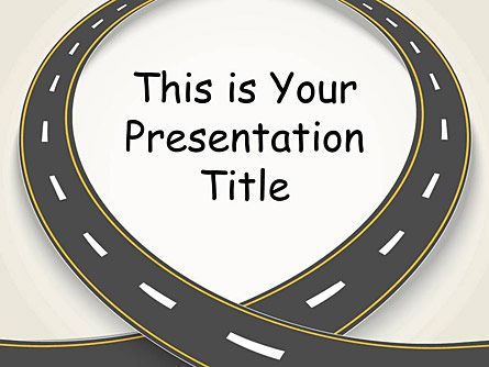 powerpoint road template
