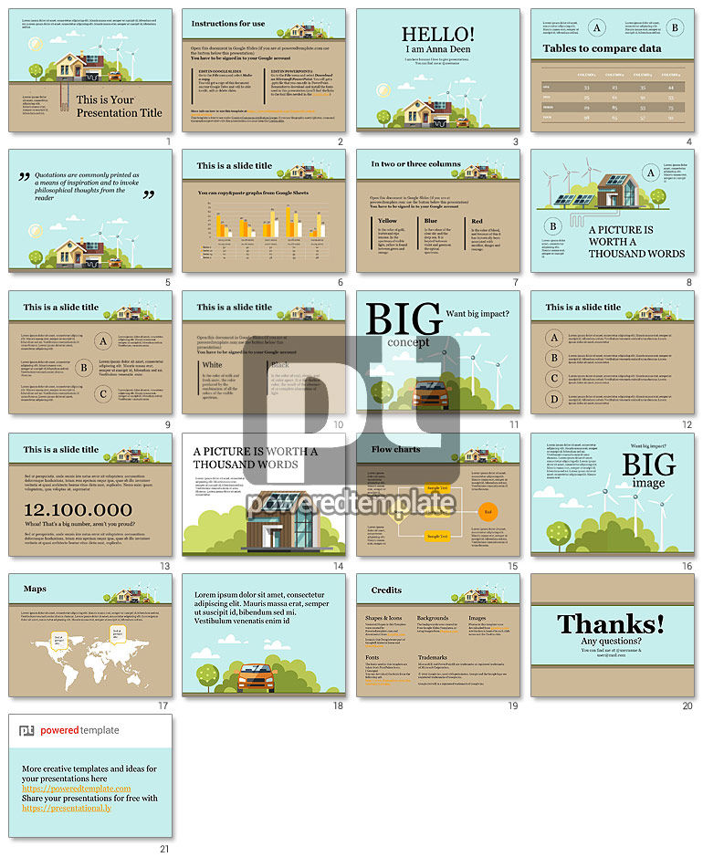 Smart Home Google Slides Theme Free Template Smart Home Google Slides Theme Free Template