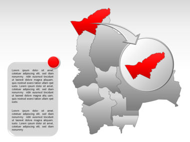Carte PowerPoint de Bolivie, Diapositive 13, 00020, Modèles de présentations — PoweredTemplate.com