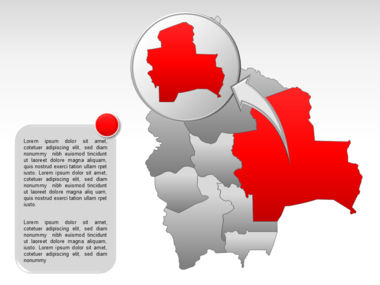 Bolivia PowerPoint Map, Slide 14, 00020, Presentation Templates — PoweredTemplate.com
