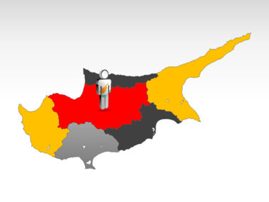 PowerPoint mapa de Chipre, Diapositiva 11, 00027, Plantillas de presentación — PoweredTemplate.com