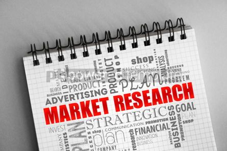 Business: Market research word cloud collage #06360 Photo