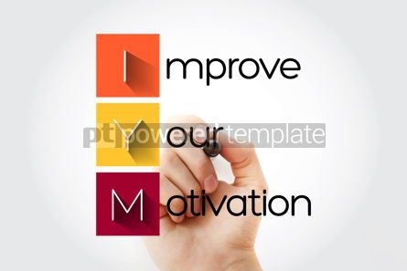 IYM - Improve Your Motivation acronym with marker concept backg Foto 69890