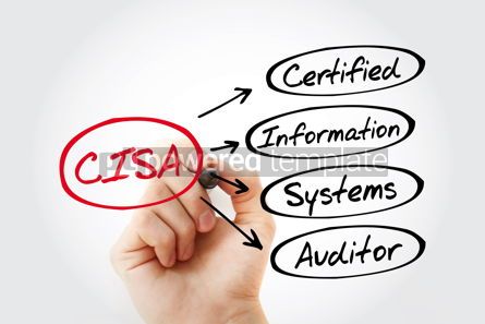 Business: CISA - Certified Information Systems Auditor acronym with mark #13433 Photo
