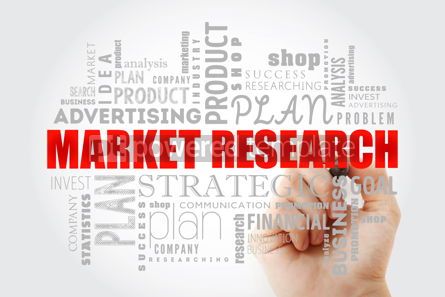 Business: Market research word cloud collage #14595 Photo