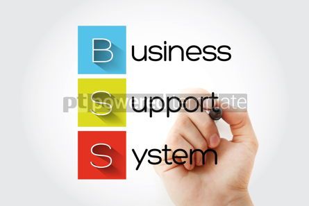 Business: BSS - Business Support System acronym with marker business conc #14643 Photo