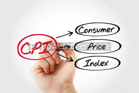 CPI - Consumer Price Index Acronym With Marker Business Concept Stock ...