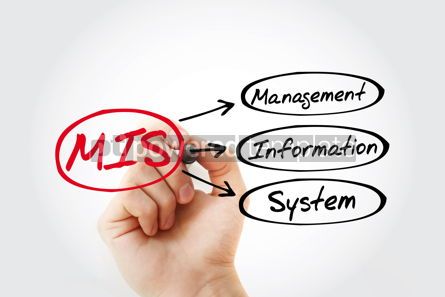 Business: MIS - Management Information System acronym business concept ba #14776 Photo