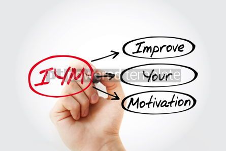 IYM - Improve Your Motivation acronym concept background Stockfoto 72617