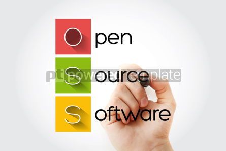 Programming Code on Computer Monitor PowerPoint Template, Backgrounds ...