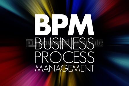 Business: BPM - Business Process Management acronym business concept back #15759 Photo