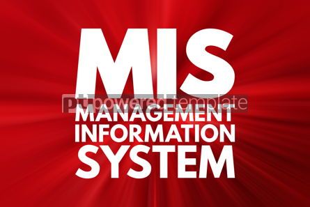 Business: MIS - Management Information System acronym business concept ba #15793 Photo