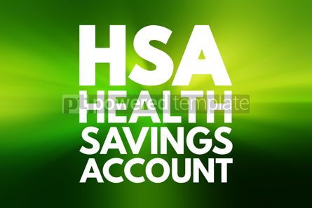 HSA - Health Savings Account Acronym Medical Concept Background ...