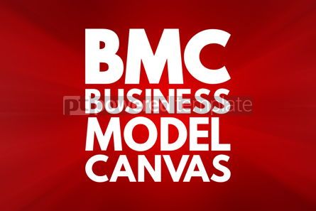 Business: BMC - Business Model Canvas acronym business concept background #16553 Photo