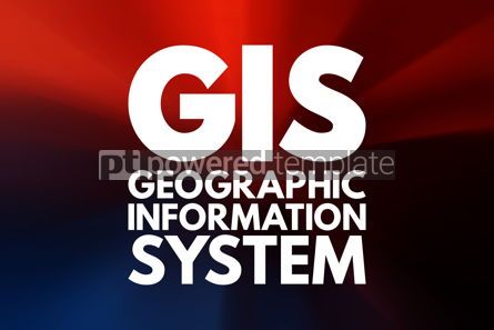 Business: GIS - Geographic Information System acronym concept background #16569 Photo