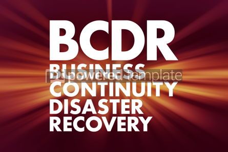 Business: BCDR - Business Continuity Disaster Recovery acronym business c #16599 Photo
