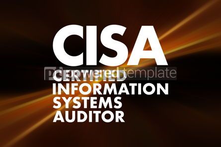 Business: CISA - Certified Information Systems Auditor acronym business c #16650 Photo