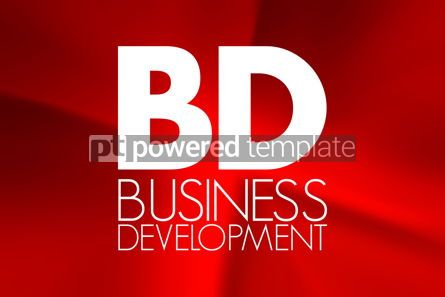 Business: BD - Business Development acronym business concept background #16900 Photo