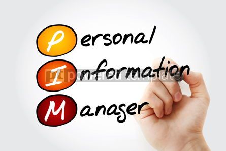 Business: PIM - Personal Information Manager acronym #17031 Photo