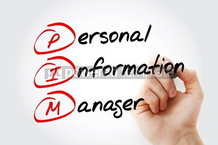 Business: PIM - Personal Information Manager acronym #17032 Photo