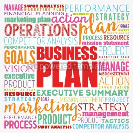 Business: Business plan word cloud collage business concept background #17124 Photo