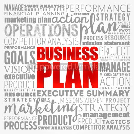 Business: Business plan word cloud collage business concept background #17139 Photo