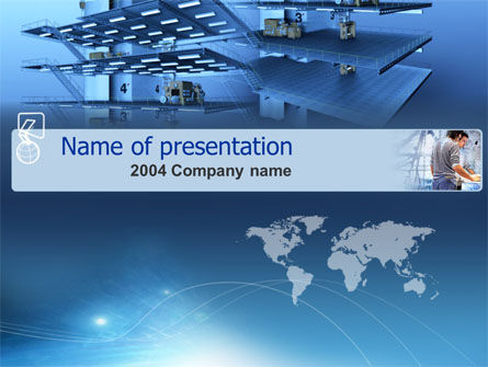Bouw PowerPoint Template, Gratis PowerPoint-sjabloon, 00004, Business Concepten — PoweredTemplate.com
