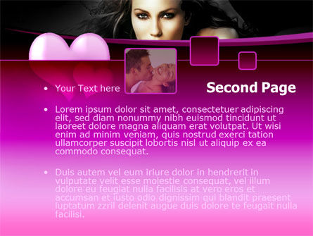 Beauty and Love PowerPoint Template, Slide 2, 00095, Holiday/Special Occasion — PoweredTemplate.com